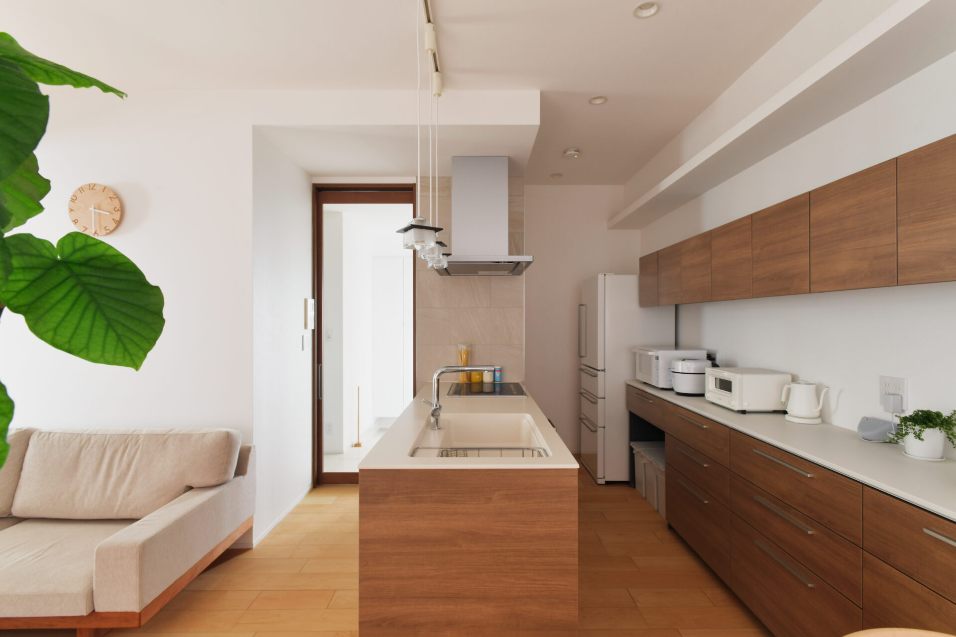 ふたりの生活スタイルを大切に考えた、スタイリッシュで機能的なお家