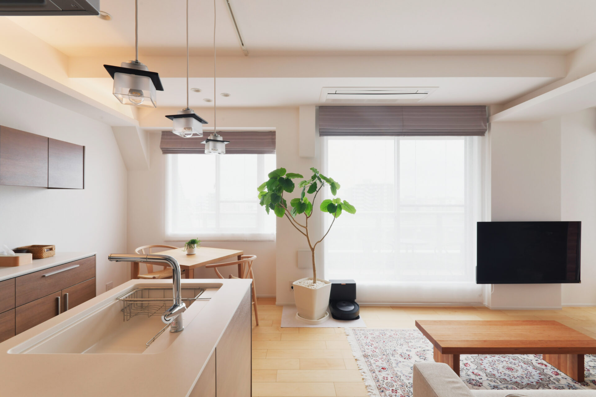 ふたりの生活スタイルを大切に考えた、スタイリッシュで機能的なお家