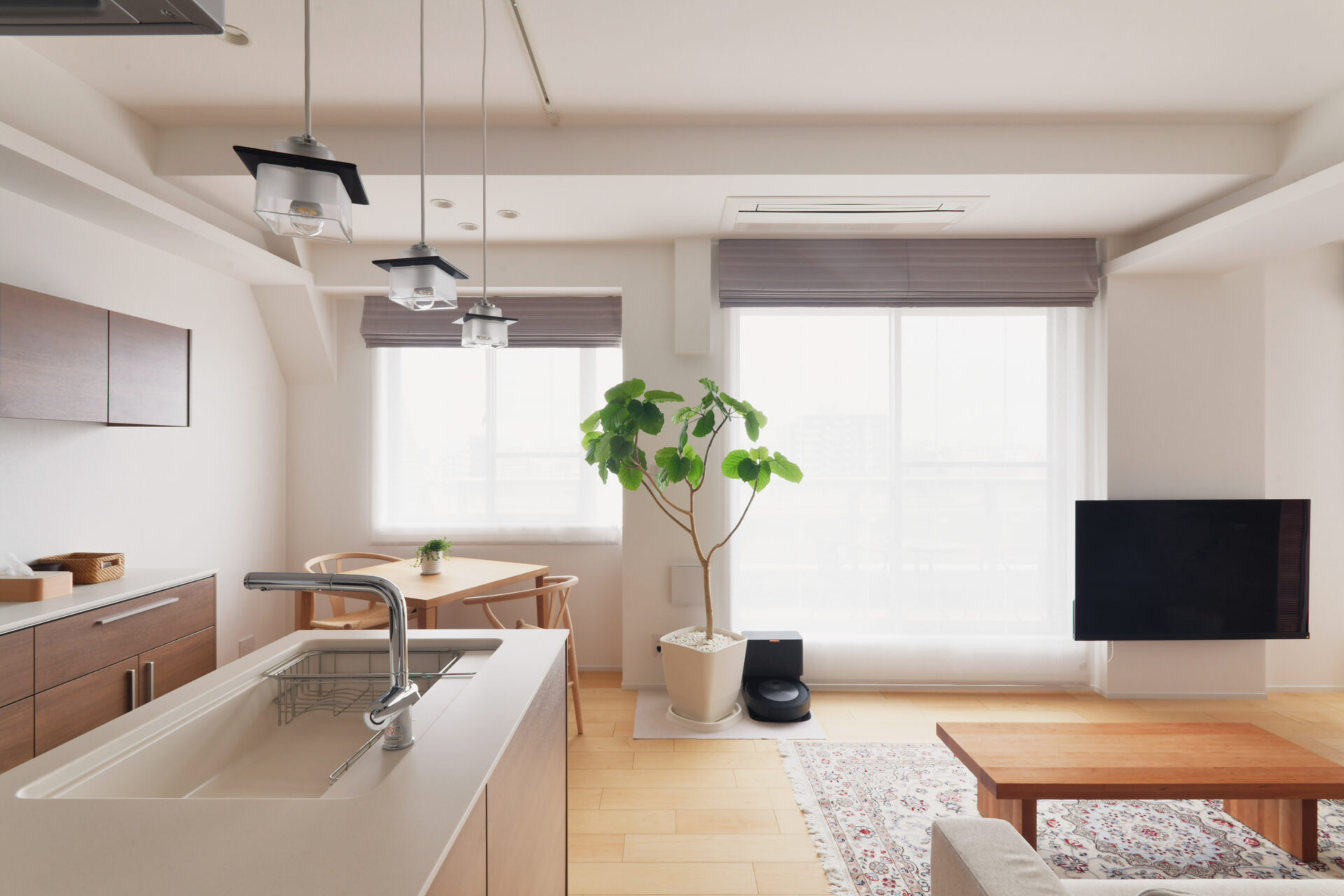 ふたりの生活スタイルを大切に考えた、スタイリッシュで機能的なお家