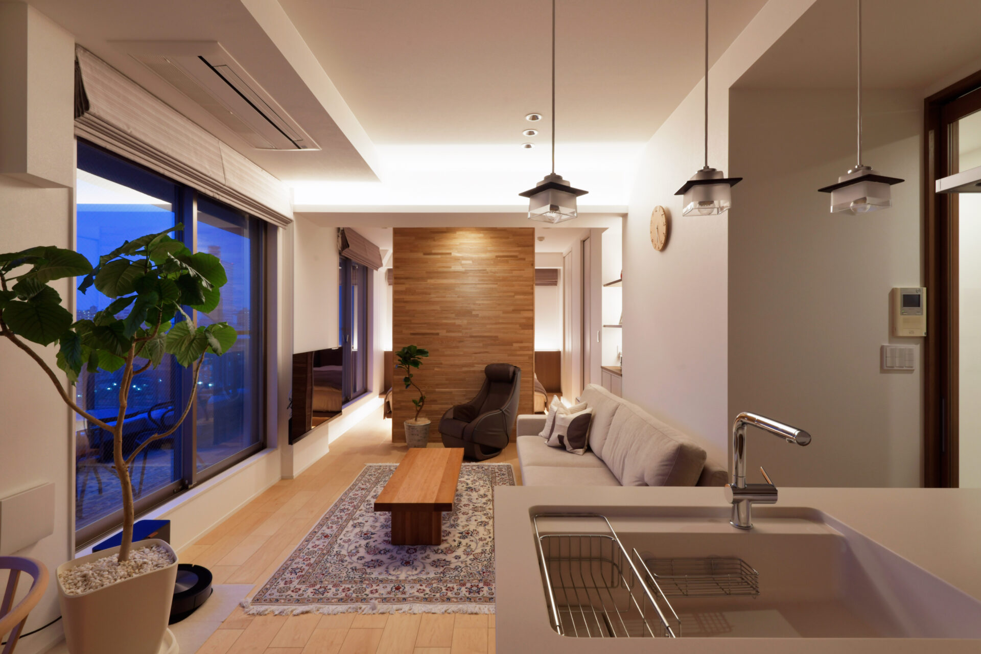 ふたりの生活スタイルを大切に考えた、スタイリッシュで機能的なお家