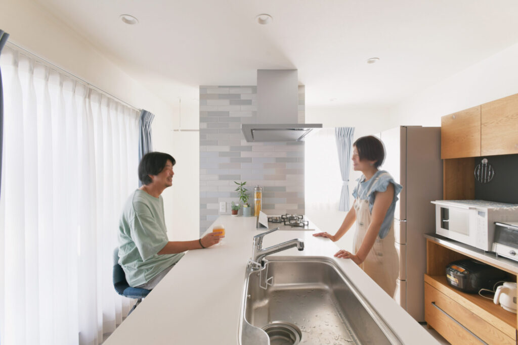 戸建て_リノベーション_2世帯_カウンターキッチン_間取り_鈴木栄弥担当_エントリエ