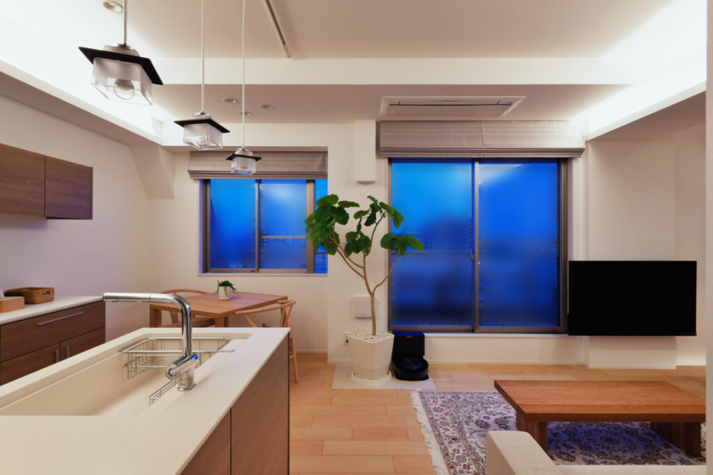 ふたりの生活スタイルを大切に考えた、スタイリッシュで機能的なお家