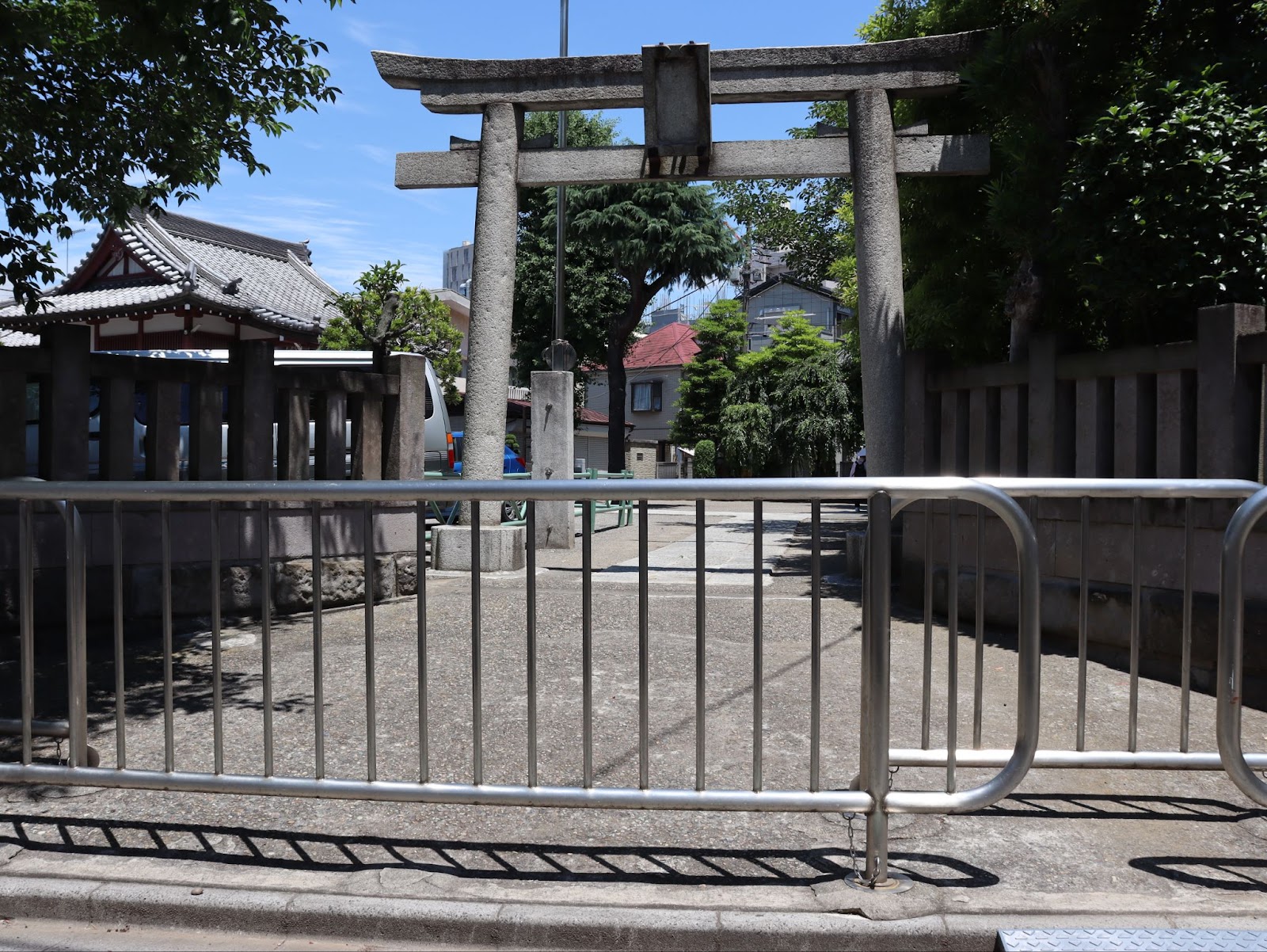 神社の鳥居の写真