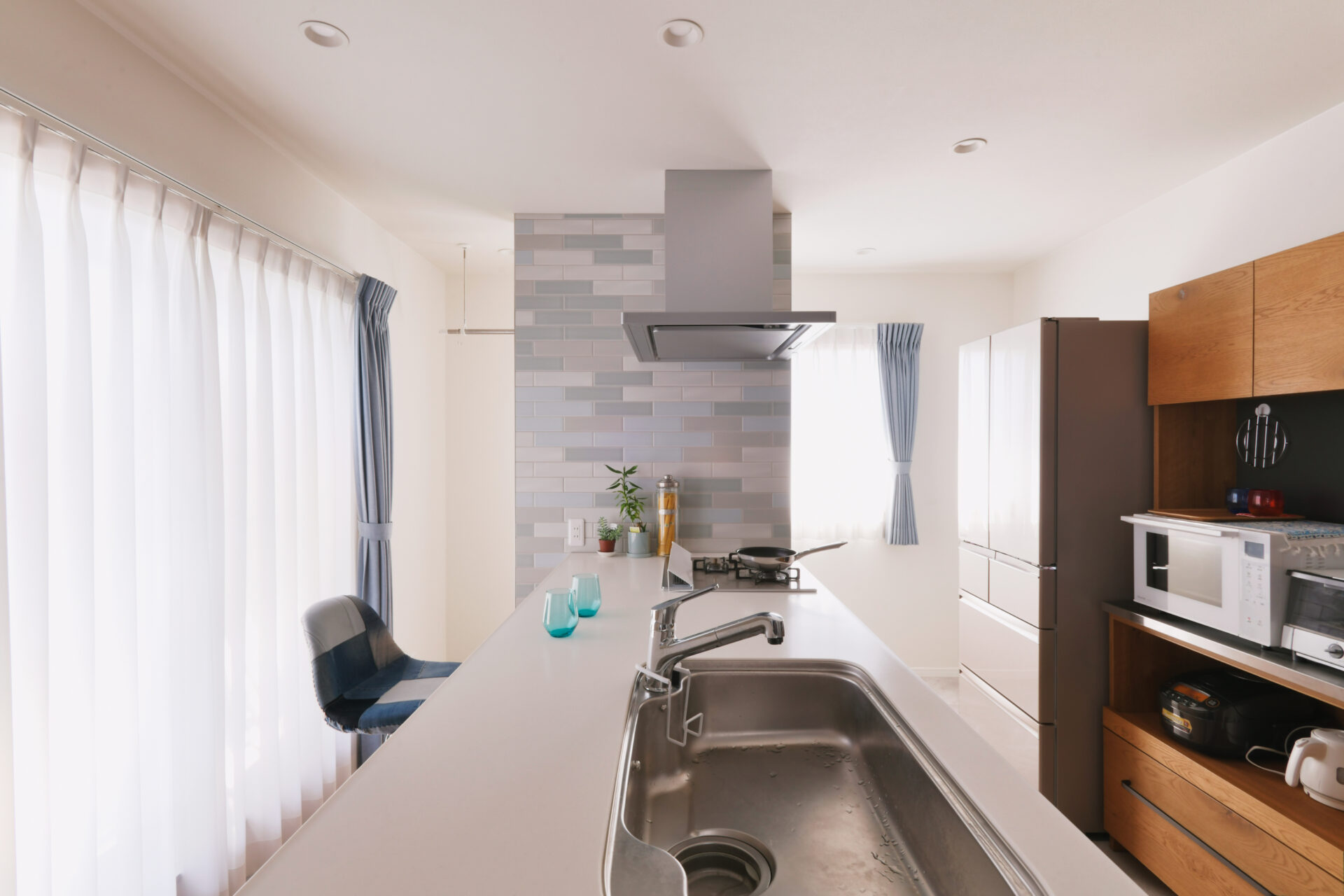 家族の願いを込めた、わたしたちの二世帯住宅の形