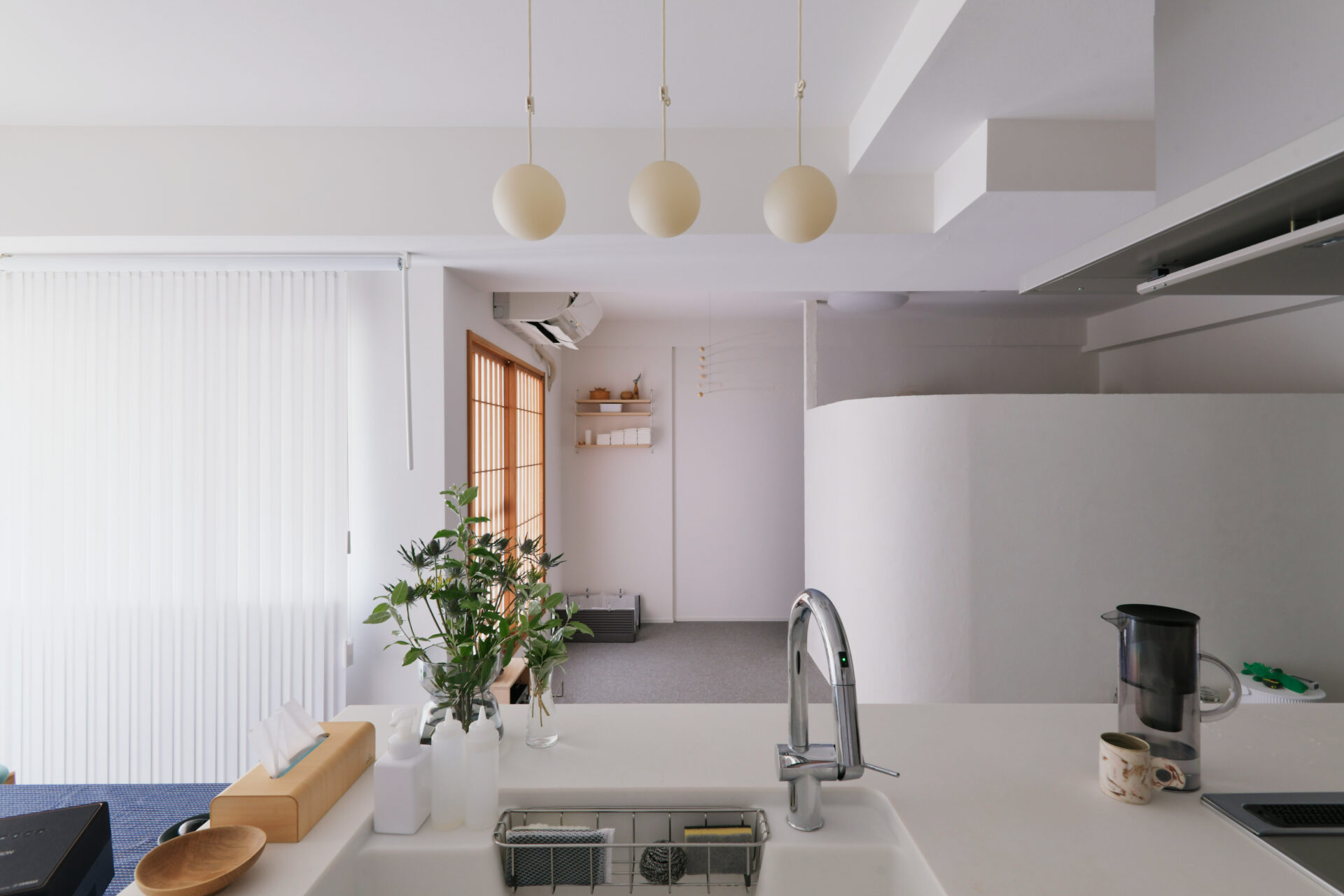 イメージは白い箱。余白が生み出す「ひかり」と「ゆとり」がある住空間