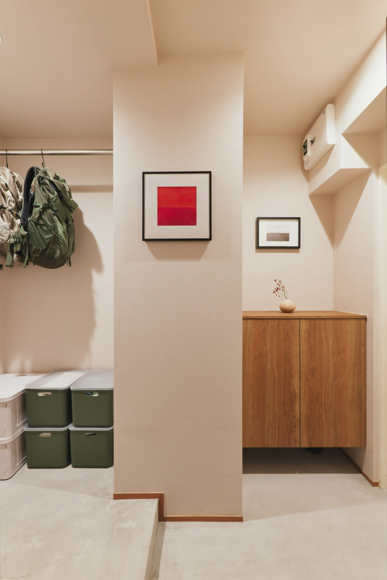 リノベーション事例_マンション・RC造_玄関_施工後_二見 奈々絵_エントリエ