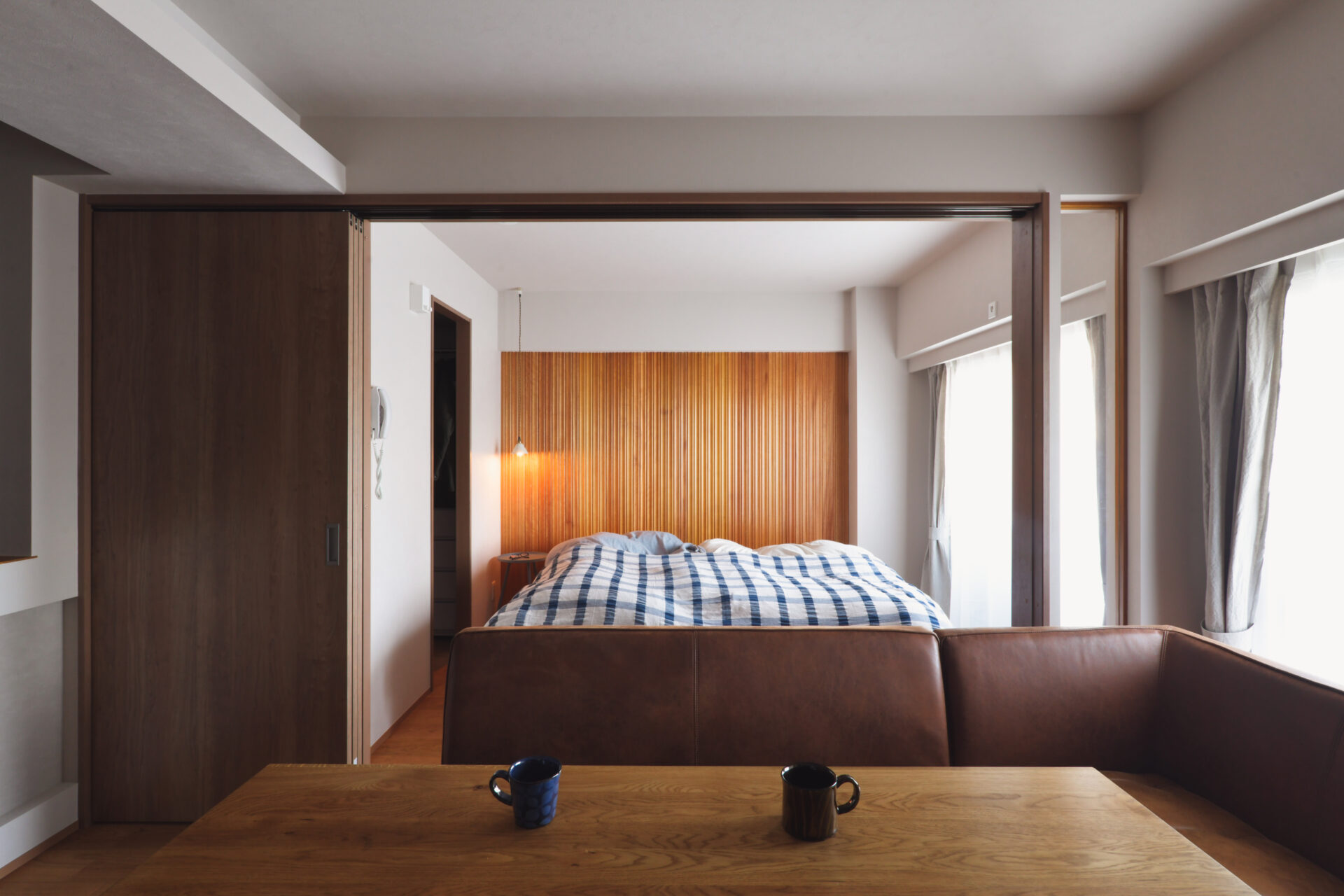 リノベーション事例_マンション・RC造_リビング_施工後_二見 奈々絵_エントリエ