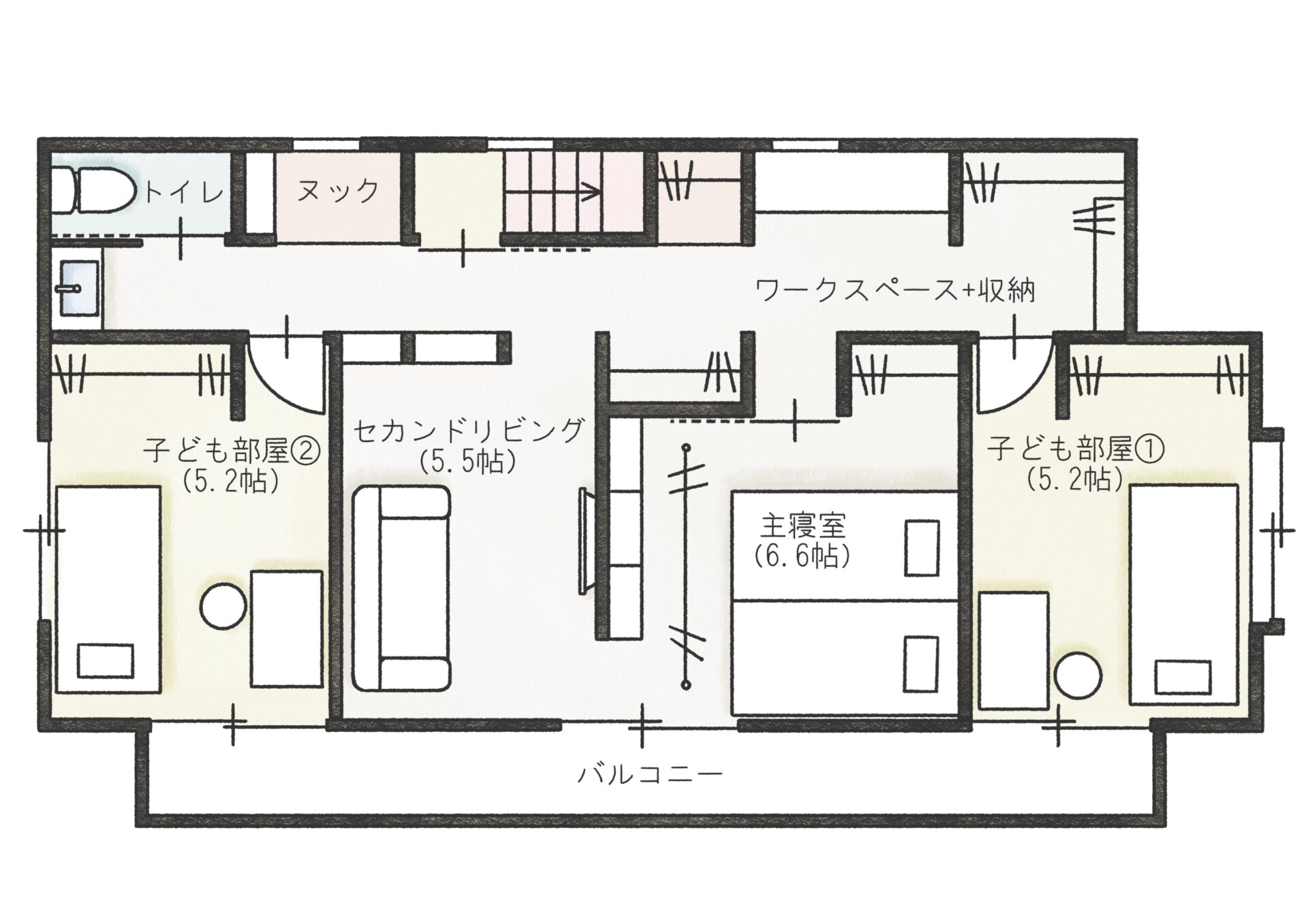 リノベーション事例_木造2階戸建て 築12年_設計図_施工前_鈴木 栄弥_エントリエ