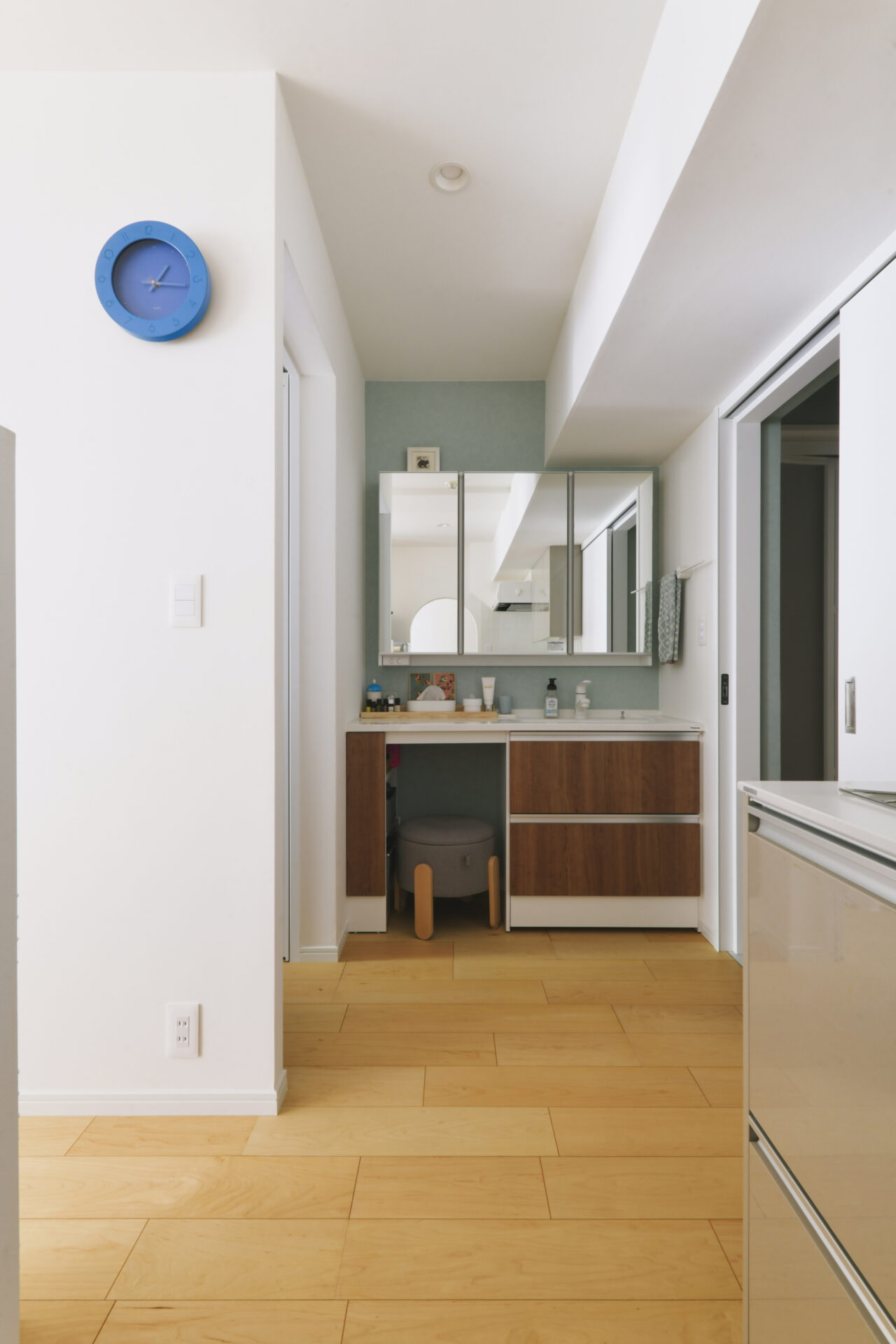 リノベーション事例_マンション_洗面台_施工後_鈴木栄弥_エントリエ