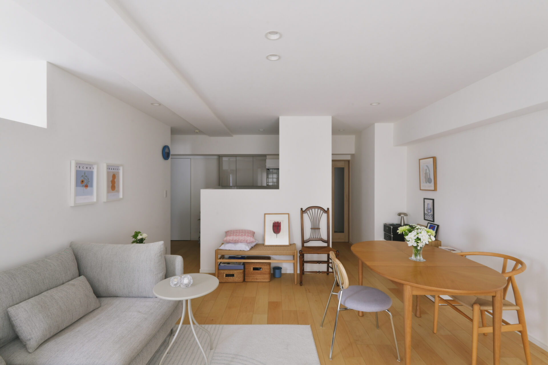 リノベーション事例_マンション_リビング_施工後_鈴木栄弥_エントリエ