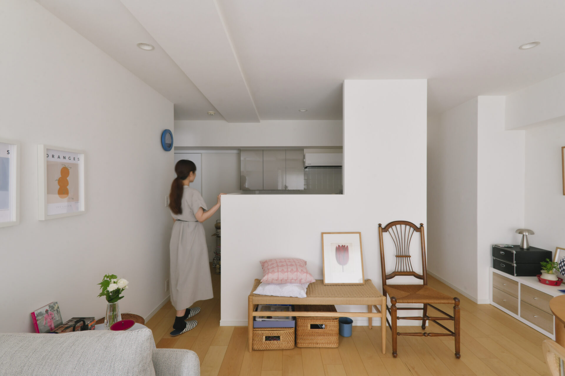 リノベーション事例_マンション_リビング_施工後_鈴木栄弥_エントリエ