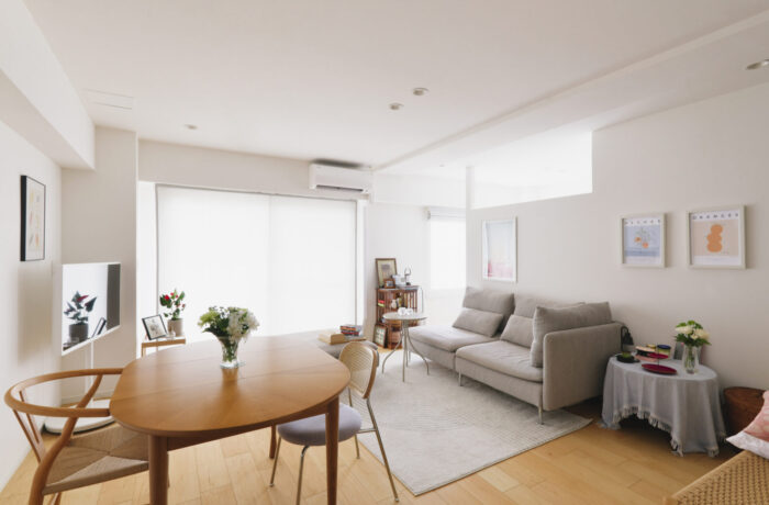 リノベーション事例_マンション_リビング_施工後_鈴木栄弥_エントリエ