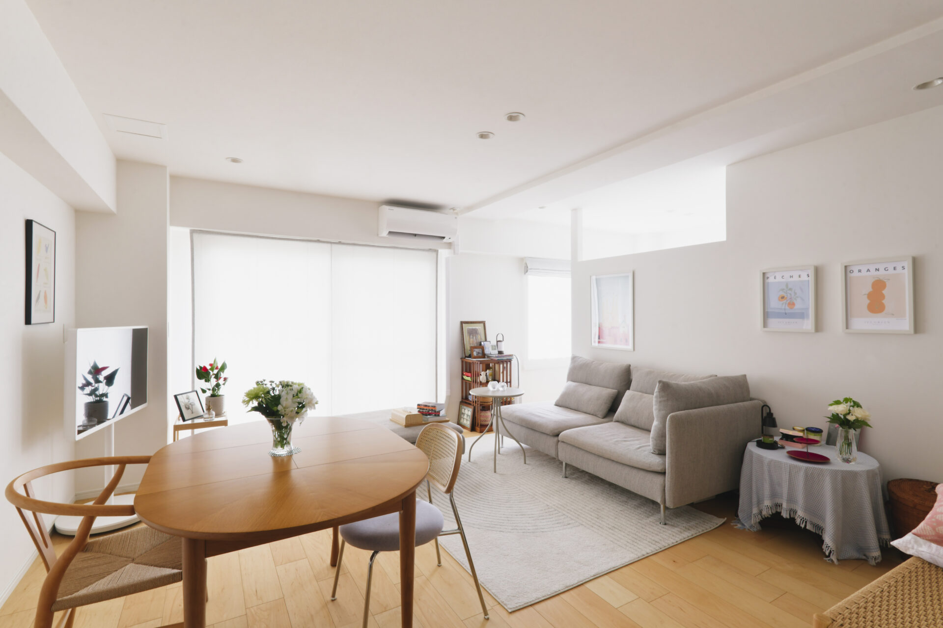 リノベーション事例_マンション_リビング_施工後_鈴木栄弥_エントリエ