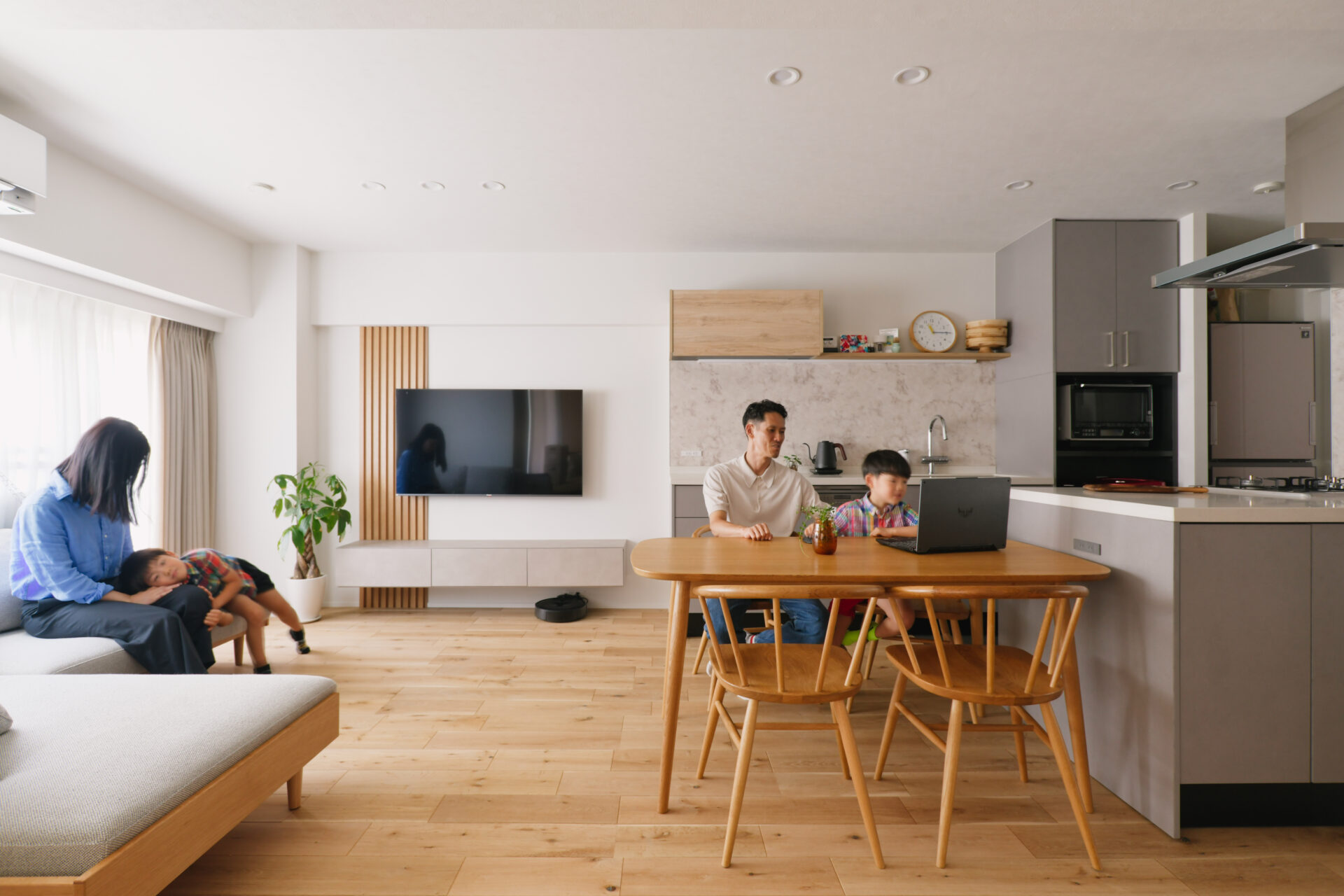 空間設計で描く、心地よい暮らし。家族の居場所が自然と生まれるお家。 |  リノベーション事例 #90