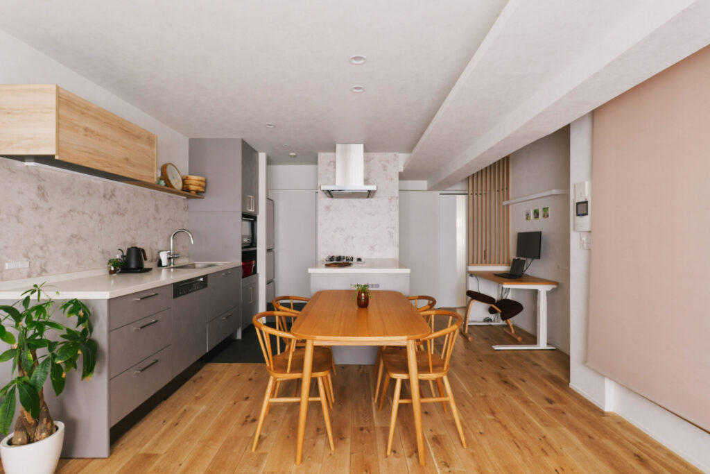 リノベーション事例_マンション_64㎡_リビング_施工後_二見 奈々絵_エントリエ