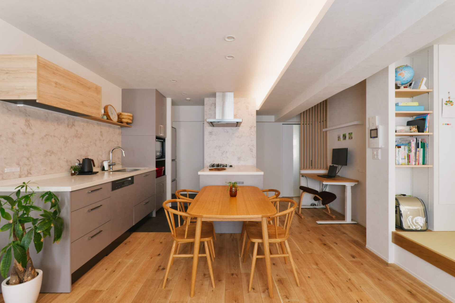 リノベーション事例_マンション_64㎡_リビング_施工後_二見 奈々絵_エントリエ