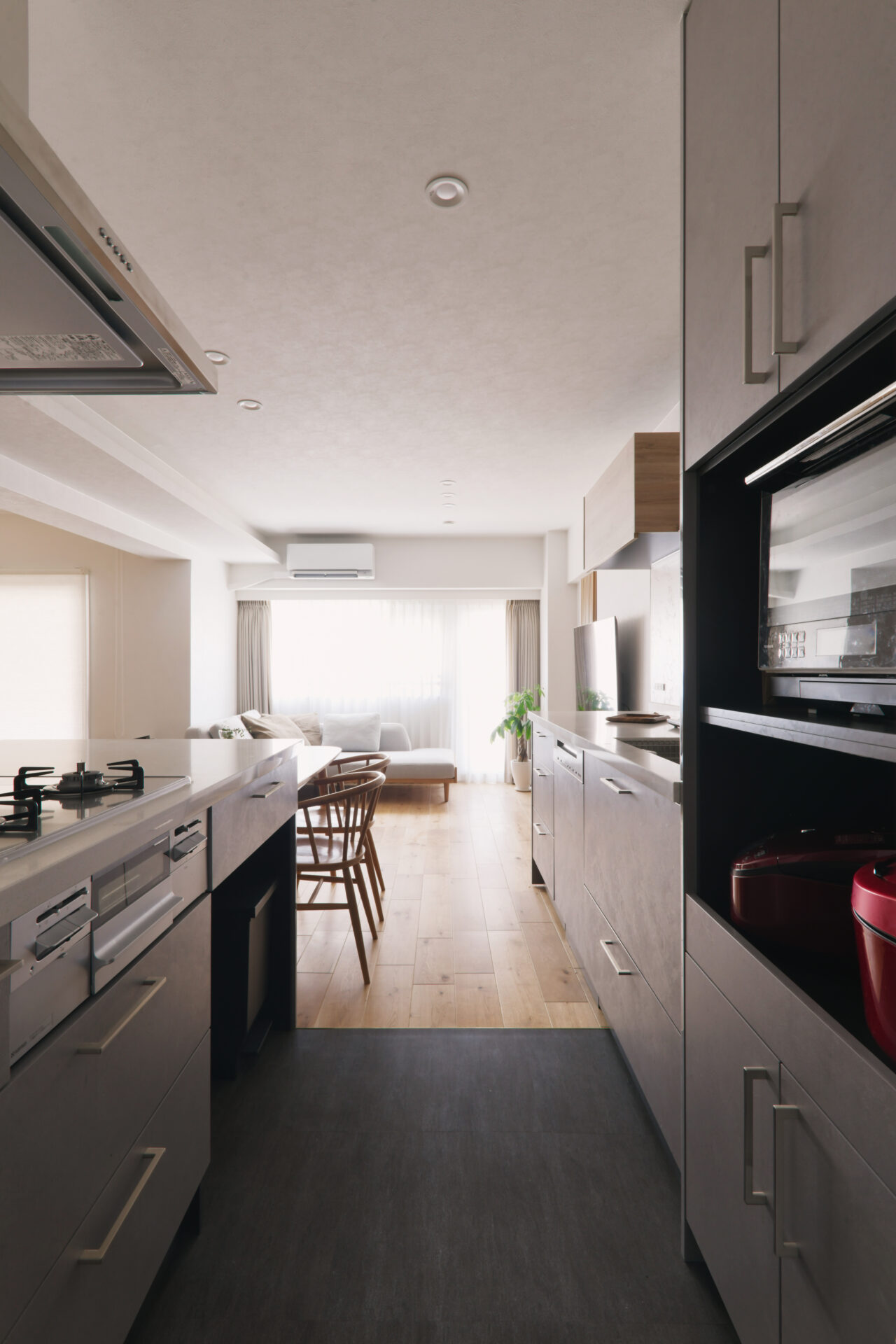 リノベーション事例_マンション_64㎡_キッチン_施工後_二見 奈々絵_エントリエ