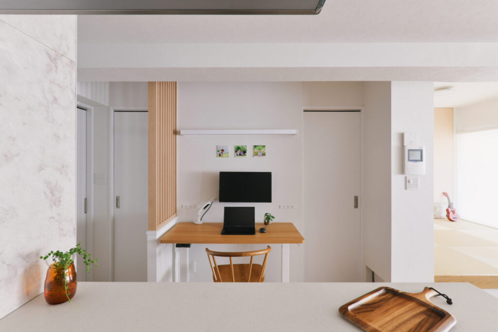 リノベーション事例_マンション_64㎡_書斎_施工後_二見 奈々絵_エントリエ