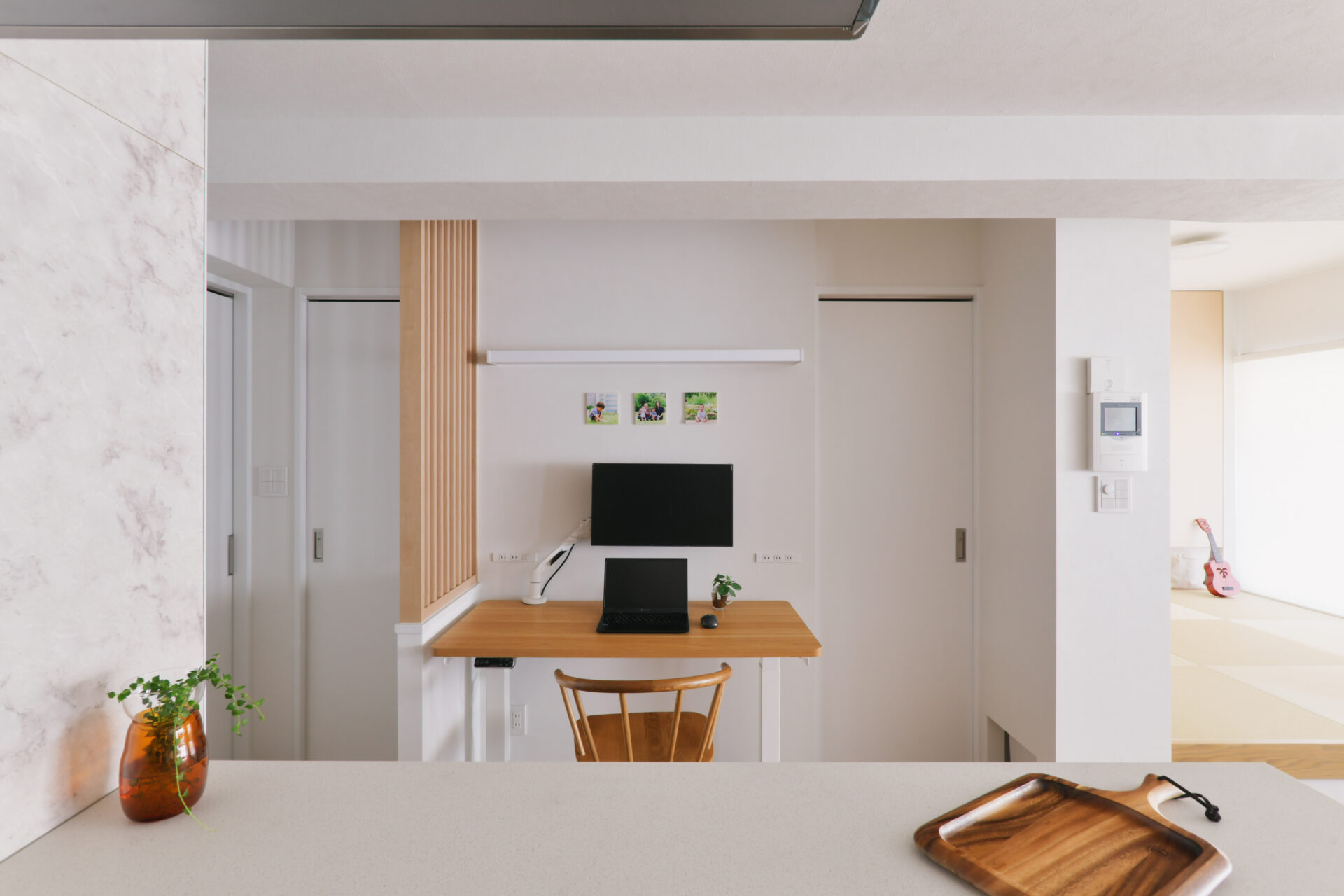 リノベーション事例_マンション_64㎡_書斎_施工後_二見 奈々絵_エントリエ