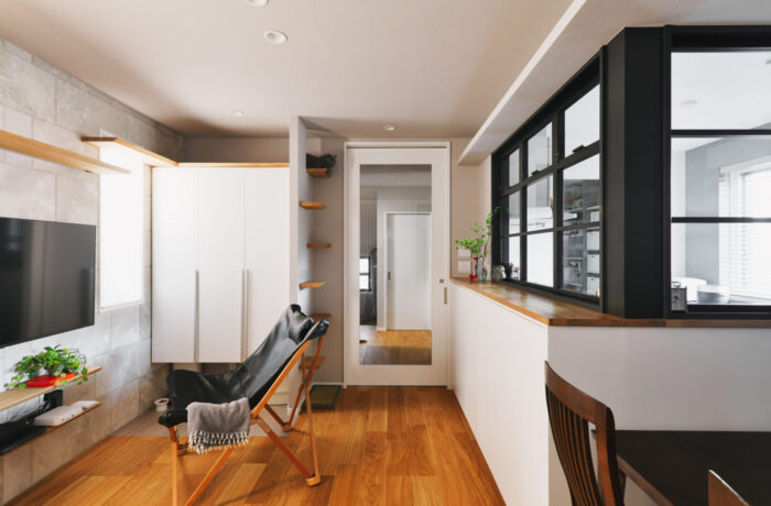 リノベーション事例_戸建て_リビング_施工後_田畑照子_エントリエ