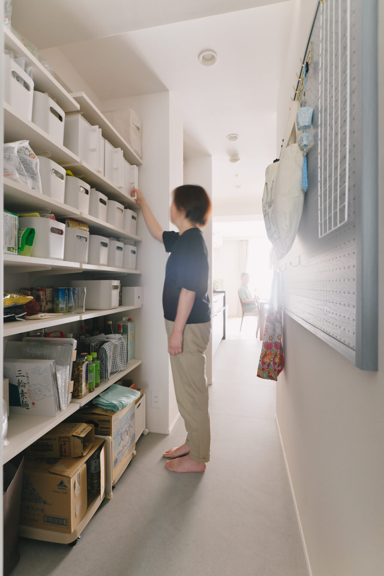 マンション_リノベーション_パントリー_収納_澤 雄太担当_エントリエ