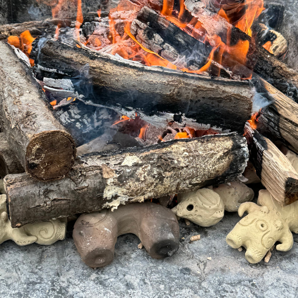 土偶制作の写真_時空族_エントリエ