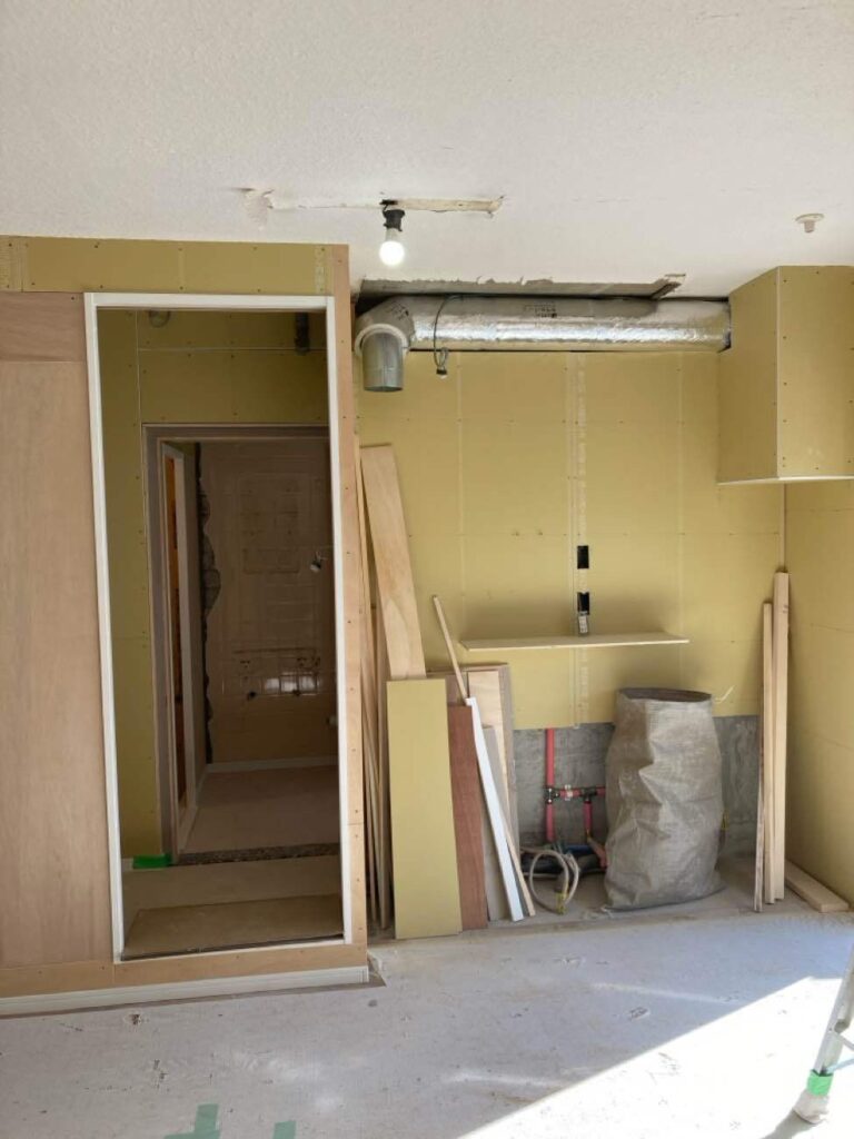 換気扇を隠した様子