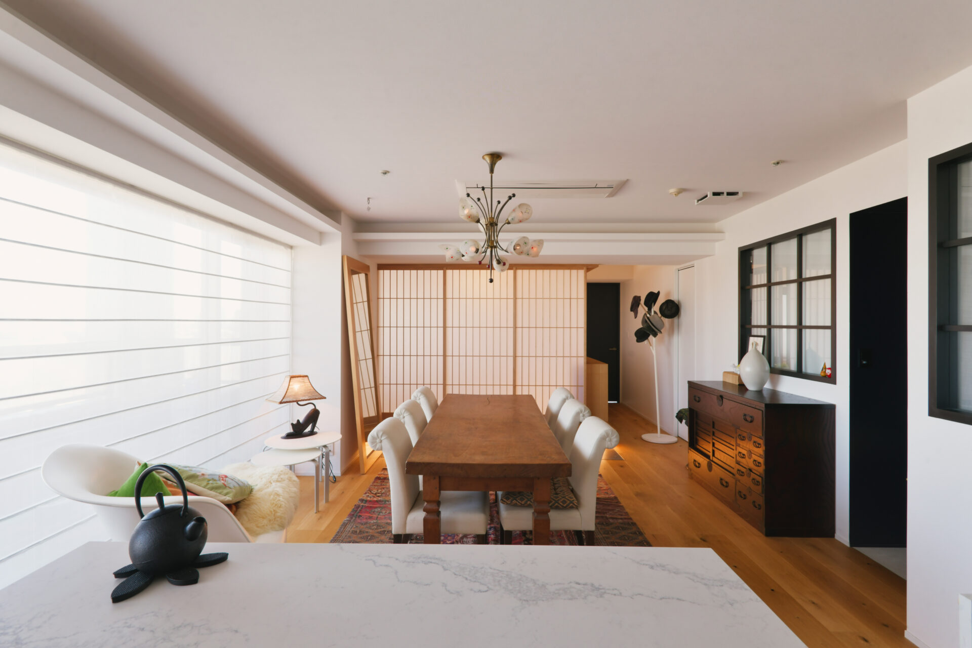 マンション_リノベーション_リビング_北島 一広担当_エントリエ