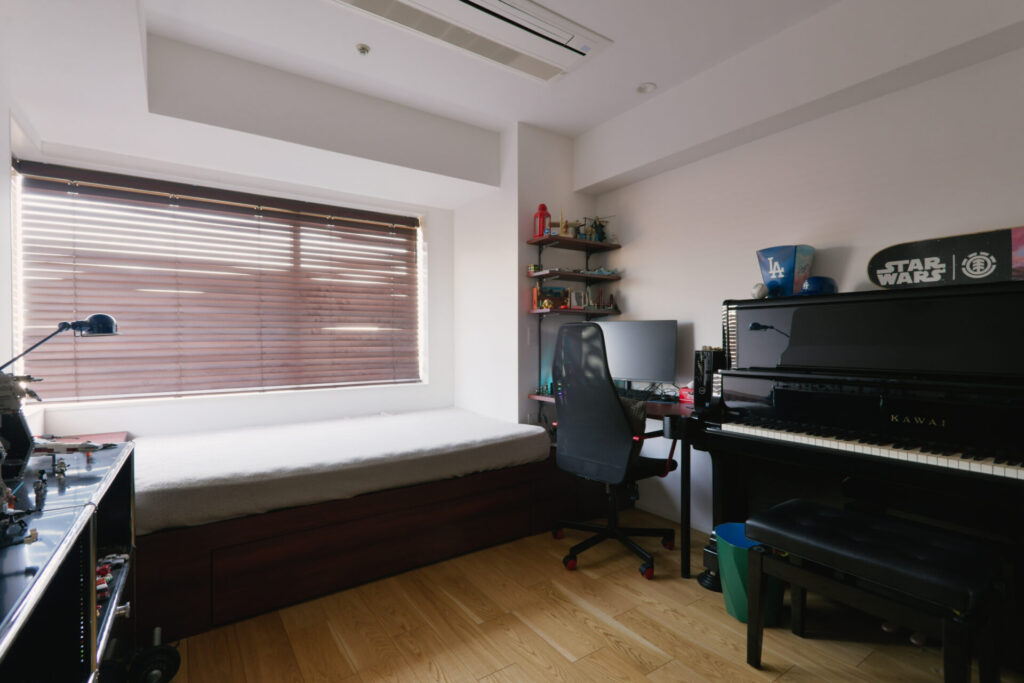 マンション_リノベーション_子供部屋_造作ベッド_北島 一広担当_エントリエ