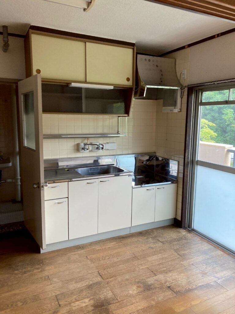 昔ながらの団地のキッチン