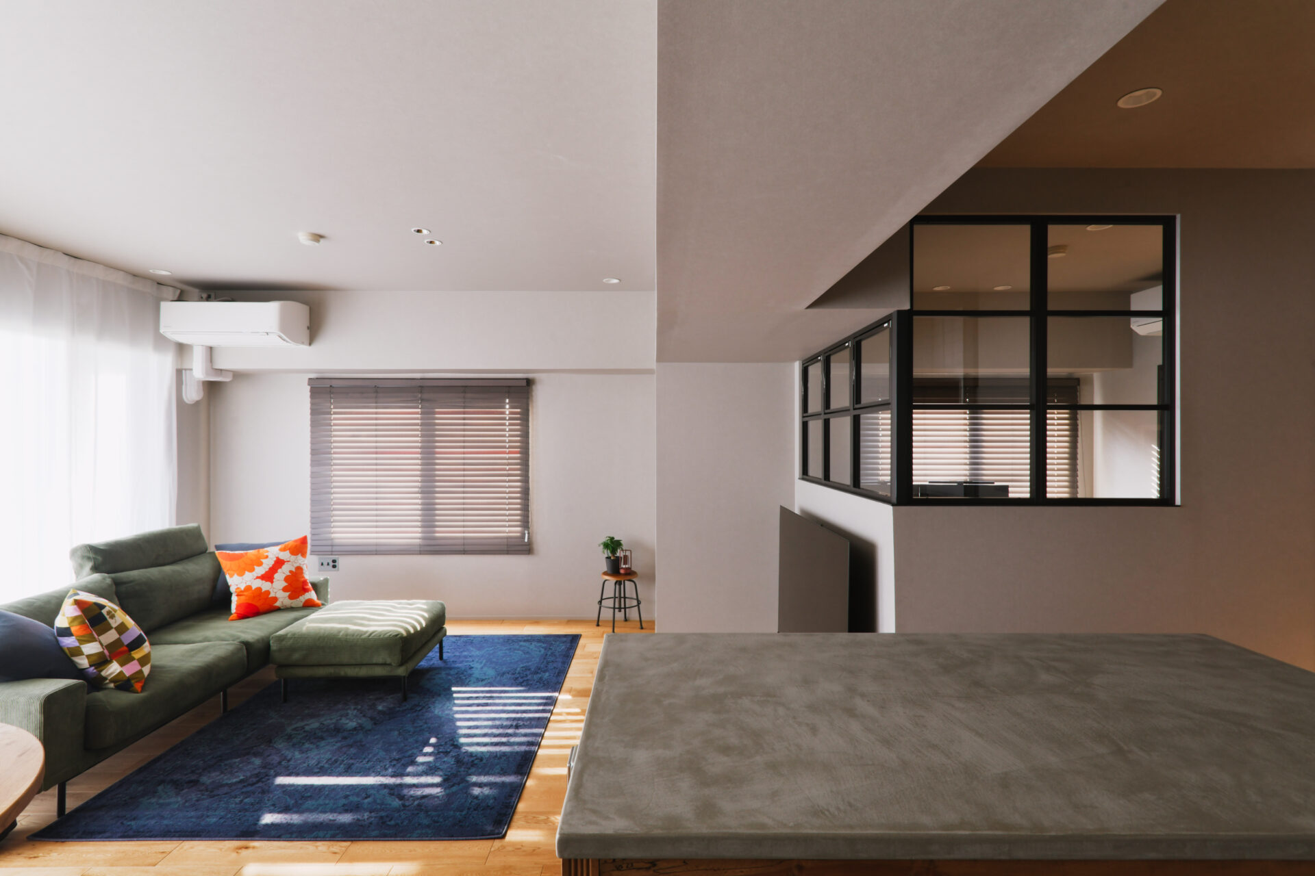 マンション_リノベーション_キッチン_リビング_北島 一広担当_エントリエ