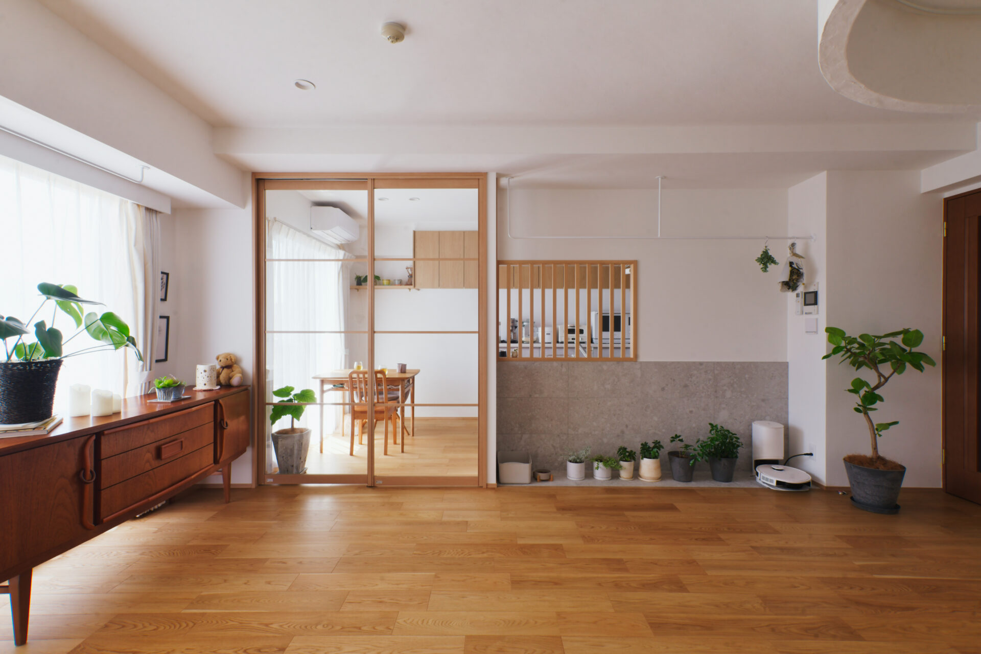 マンション_リノベーション_二人暮らし_ペット_キッチン_リビング_鈴木栄弥担当_エントリエ