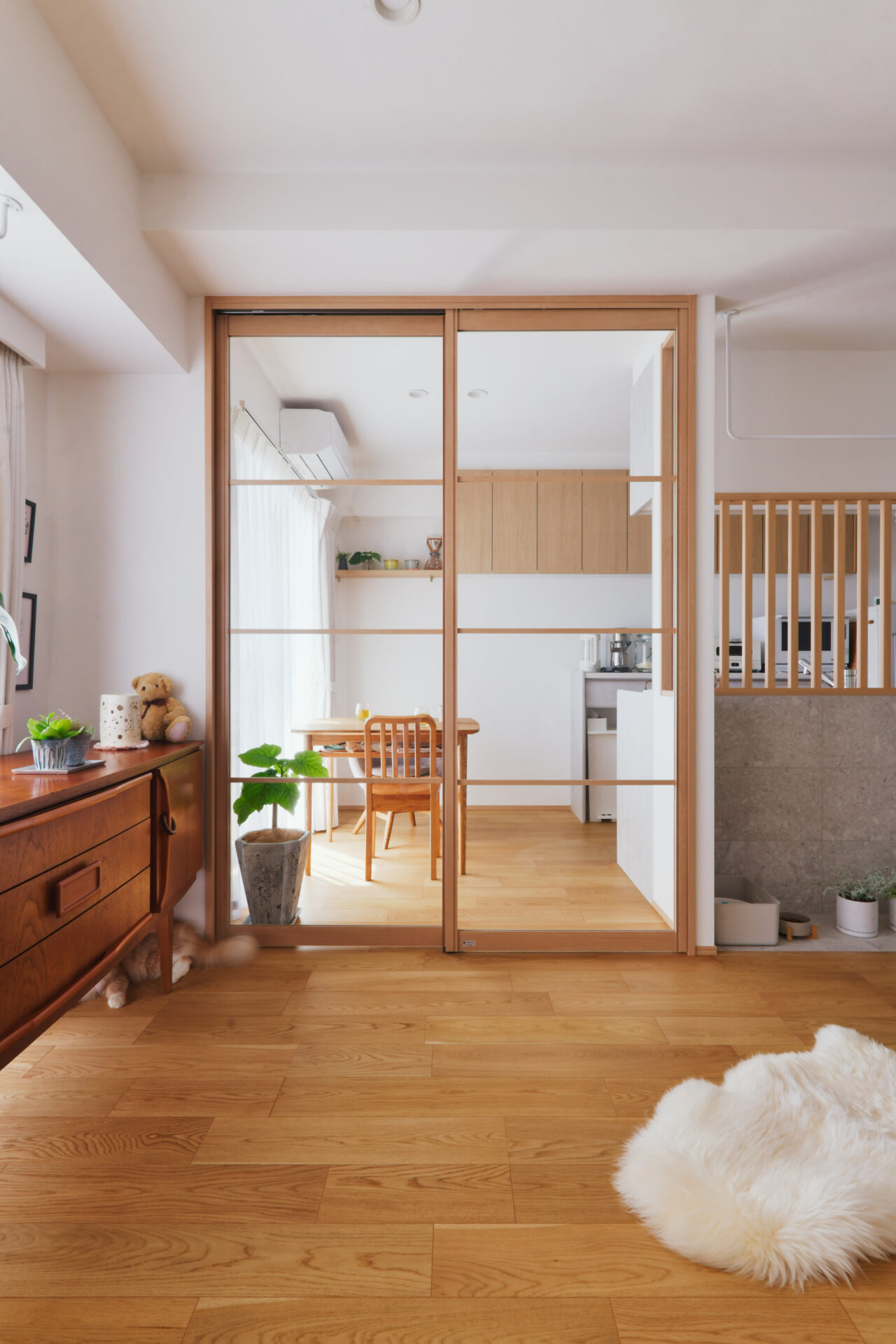 マンション_リノベーション_二人暮らし_ペット_キッチン_鈴木栄弥担当_エントリエ