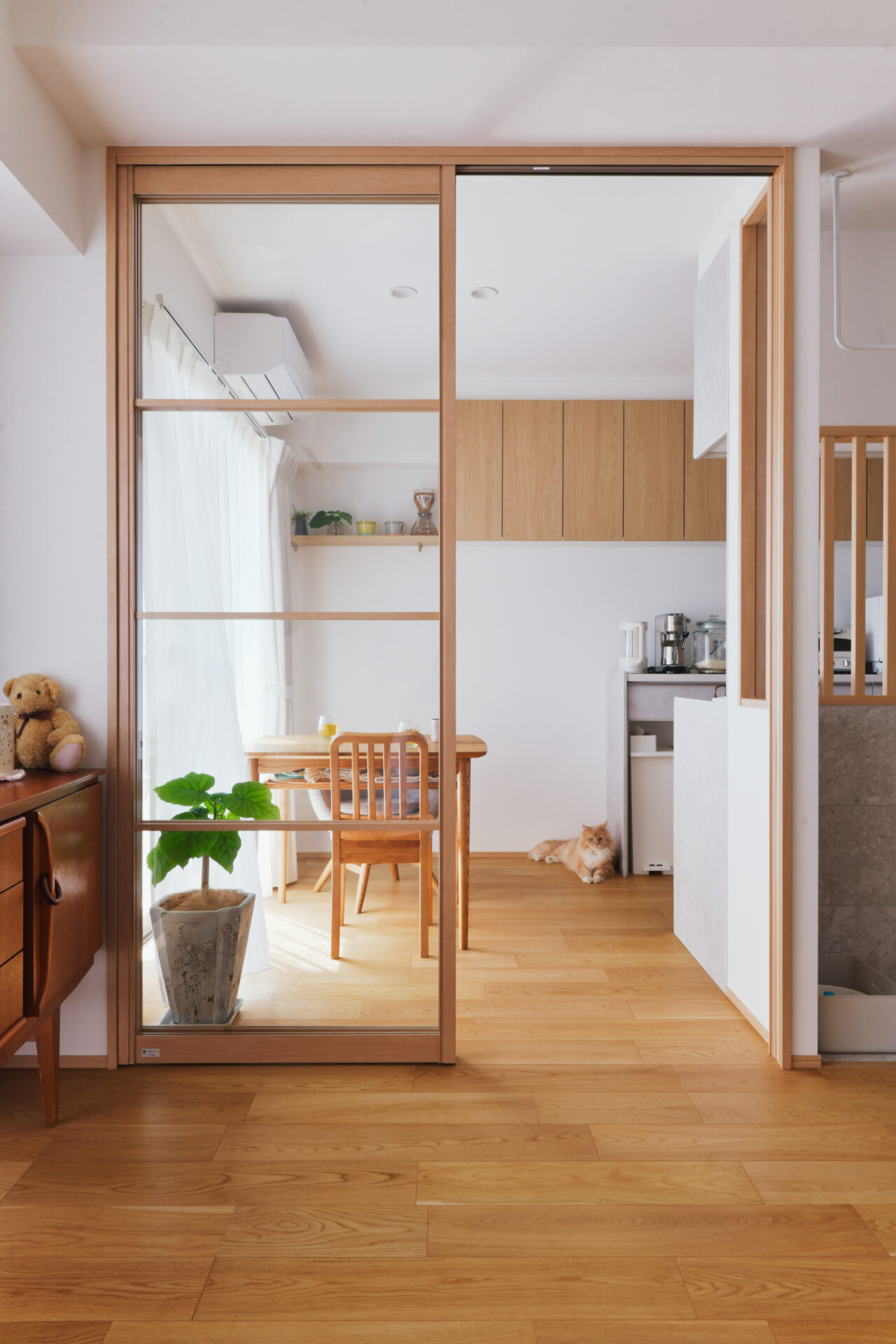マンション_リノベーション_二人暮らし_ペット_キッチン_鈴木栄弥担当_エントリエ
